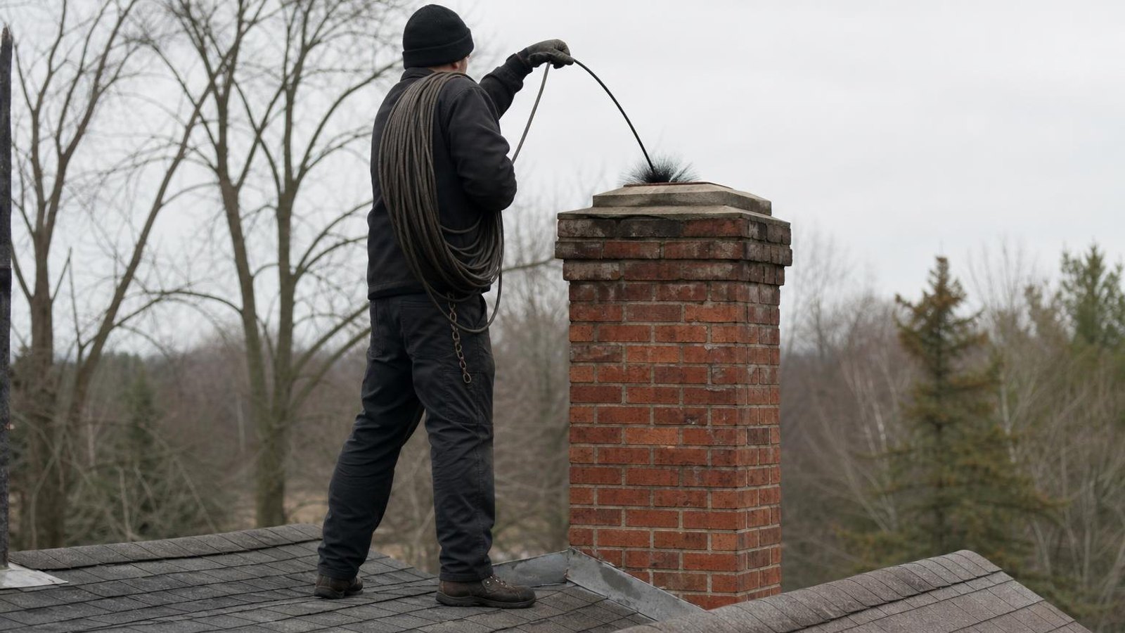 Practical chimney sweep & inspection in Lorain